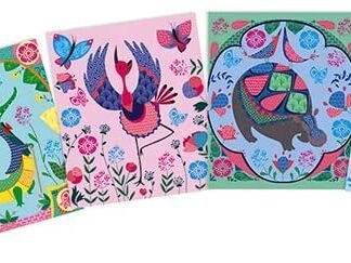 Janod 7819 - Janod Sellos e Imágenes para rascar Animales Bonitos